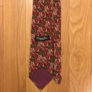 Christian Dior vintage silk tie